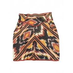 Staring at Stars Southwest Pattern Mini Skirt 0